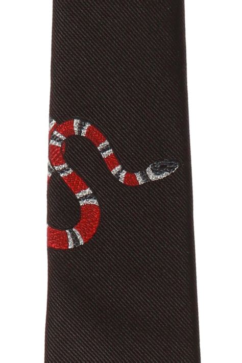 Gucci kingsnake tie